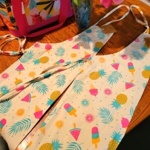 2 IceCream & Fruit Aprons